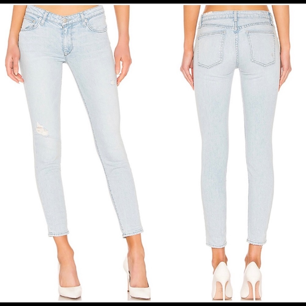 Lovers + Friends mid-rise skinny jeans: Ricky